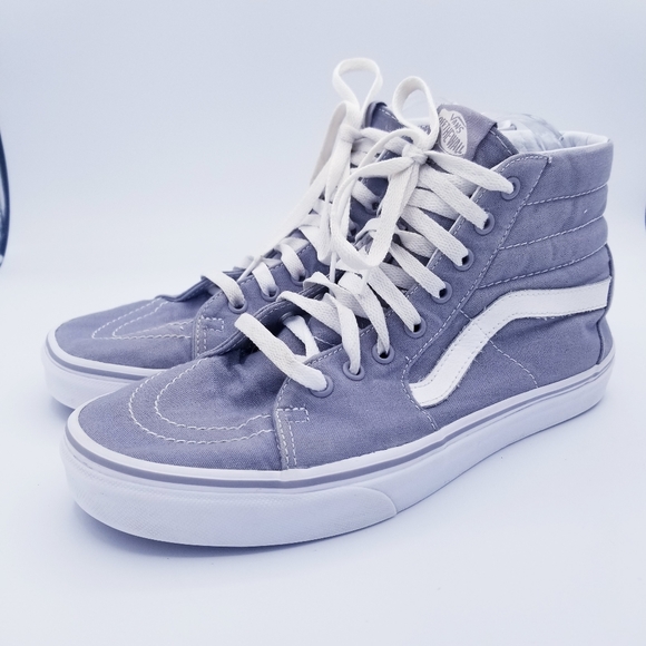 Vans Shoes - Vans Skateboarding Sneakers Men 9 Women 10.5 Gray High Top Athletic Shoes